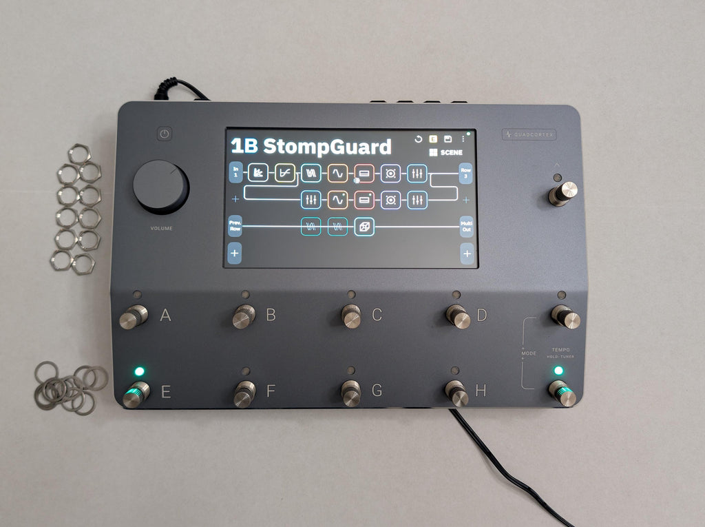 Magnetic Neural DSP Quad Cortex StompGuard Acrylic Protector with Screen Protection