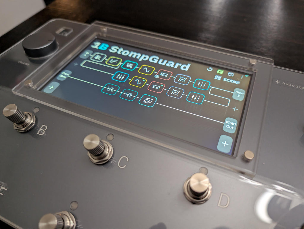 Magnetic Neural DSP Quad Cortex StompGuard Acrylic Protector with Screen Protection